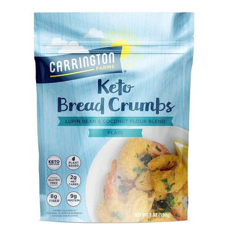 Carrington Farms, Keto Bread Crumbs Plain, 7 Oz (Case Of 6) Carrington Farms