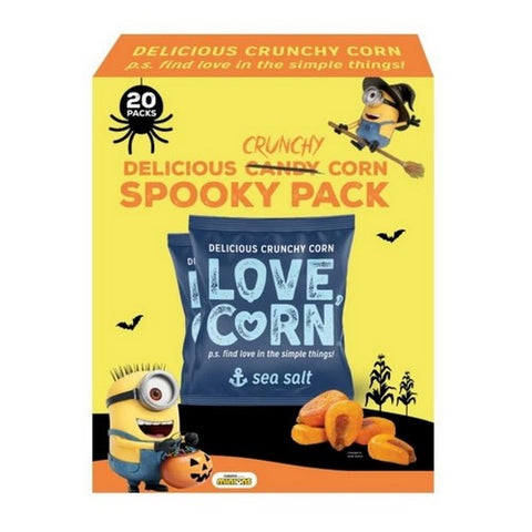 Love Corn, Roasted Sea Salt Multipack, 20 Count (Case Of 6) Love Corn