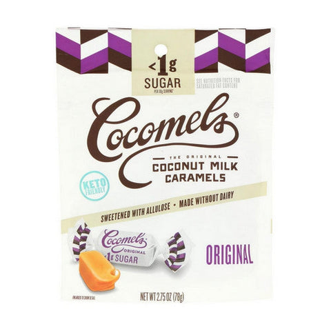Cocomels, Caramel Coconut Milk Original Sugar Free, 2.75 Oz (Case Of 6) Cocomels