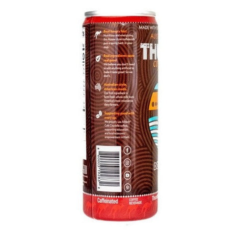 Thunder Coffeemilk, Ready To Drink Classic Bold Cold Brew Coffee, 11 Oz (Case Of 12) Thunder Coffeemilk