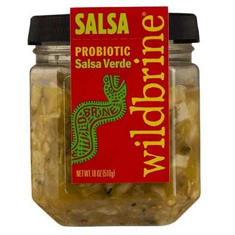 Wildbrine, Salsa Verde Fermented, 18 Oz (Case Of 6) Wildbrine