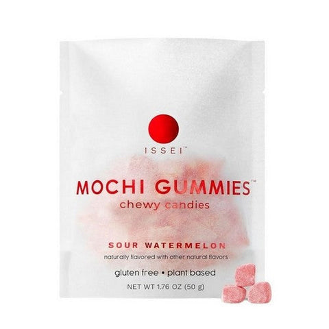 Issei, Mochi Gummies Sour Watermelon, 1.76 Oz (Case Of 6) Issei