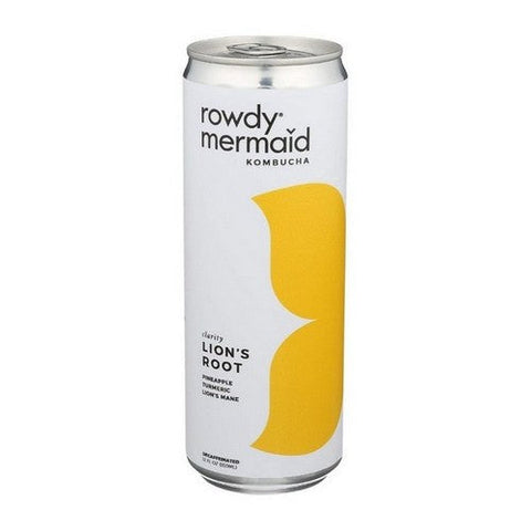 Rowdy Mermaid, Organic Lions Root, 12 Oz (Case Of 12) Rowdy Mermaid