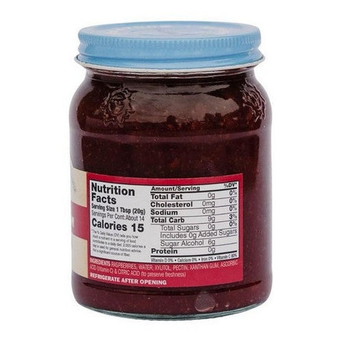 Natures Hollow, Raspberry Sugar Free, 10 Oz (Case Of 6) Natures Hollow