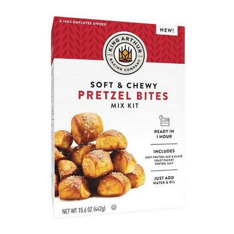 King Arthur, Pretzel Bites Mix Kit, 15.6 Oz (Case Of 6) King Arthur