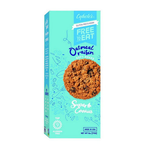 Cybeles, Oatmeal Raisin Cookies, 6 Oz (Case Of 6) Cybeles
