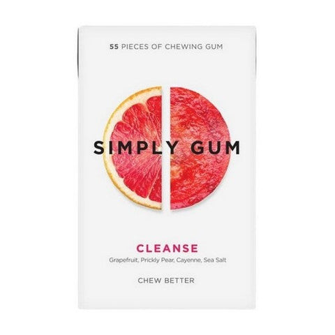 Simplygum, Cleanse Gum Bulk, 55 Count (Case Of 6) Simplygum