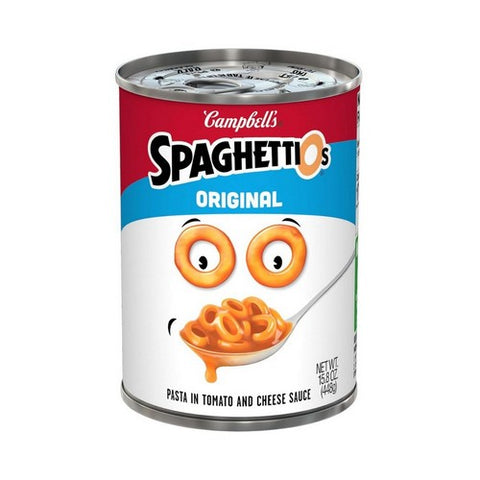 Original Spaghettios Pasta In Tomato And Cheese Sauce 15.8 Oz (Case Of 24) by Campbell's