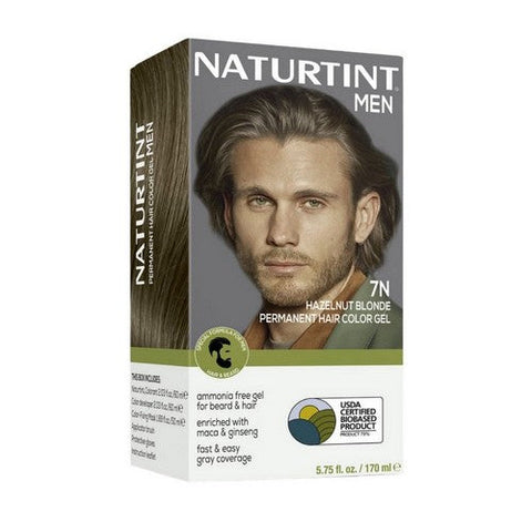 Naturtint, Men's Permanent Hair Color 7N Hazelnut Blonde, 5.75 Oz Naturtint