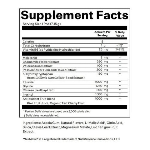 Blueshift Nutrition, Sleep Lemon Lavender, 3.64 Oz X 14 Count Blueshift Nutrition
