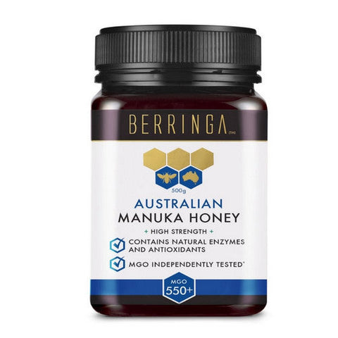 Berringa, Australian Manuka Honey MGO 550, 500 Grams Berringa