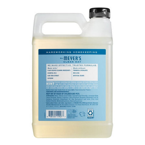 Mrs. Meyer's, Rain Water Dish Soap Refill, 48 Oz