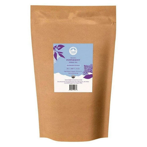 Young Mountain Tea, Organic Peppermint Tea, 100 Count Young Mountain Tea