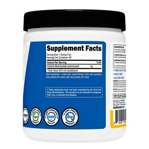 Nutricost, Creatine Monohydrate Powder Pineapple Mango, 300 Grams Nutricost
