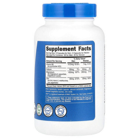 Nutricost, ZMA Capsules, 90 Caps Nutricost