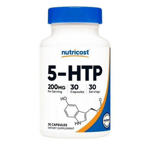Nutricost, 5-HTP Capsules, 200 Mg, 30 Count Nutricost