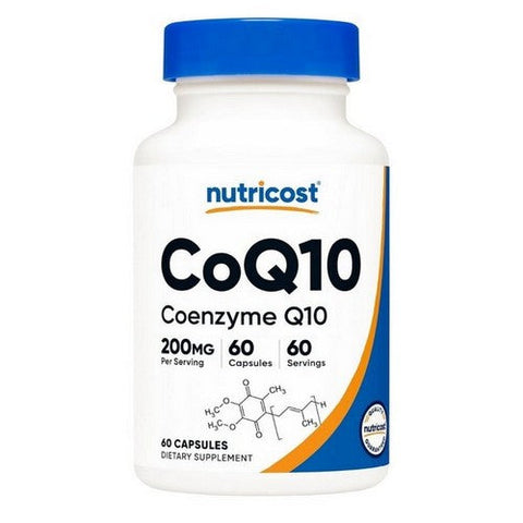 Nutricost, CoQ10 Capsules, 200 Mg, 60 Count Nutricost