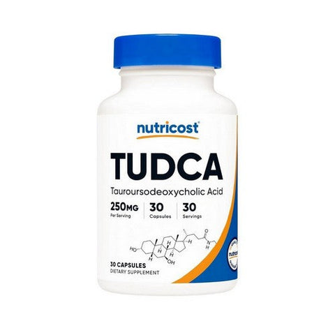 Nutricost, Tudca Capsules, 250 Mg, 30 Count Nutricost
