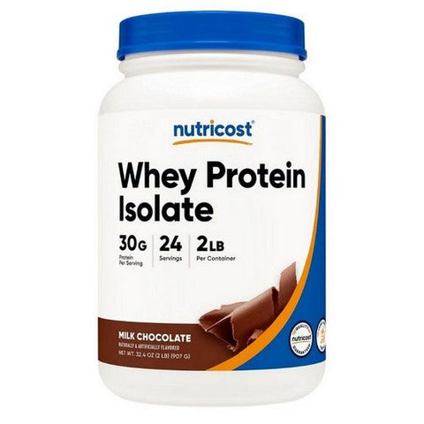 Nutricost, Whey Protein Isolate Powder Chocolate, 2 Lbs Nutricost