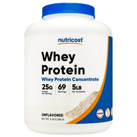 Nutricost, Whey Protein Concentrate Powder, 5 Lbs Nutricost