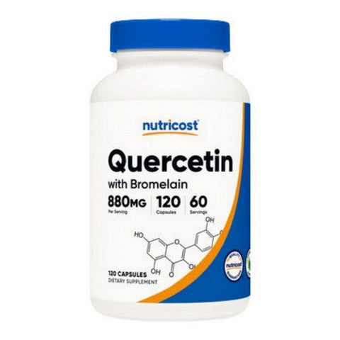 Nutricost, Quercetin with Bromelain Capsules, 880 Mg, 120 Count Nutricost