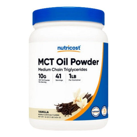 Nutricost, MCT Oil Powder Vanilla, 1 Lb Nutricost