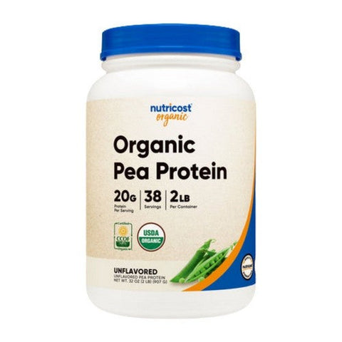 Nutricost, Organic Pea Protein Isolate Powder, 2 Lbs Nutricost