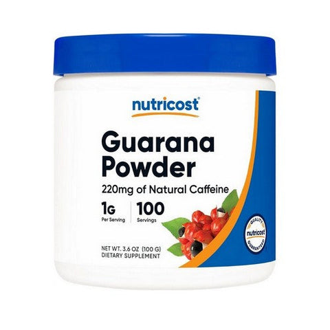 Nutricost, Guarana Powder, 100 Grams Nutricost