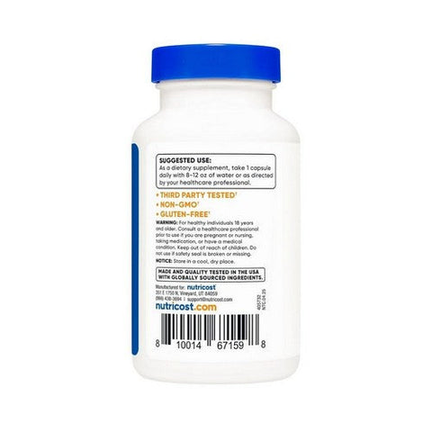 Nutricost, Zinc Chelate, 50 Mg, 120 Caps Nutricost