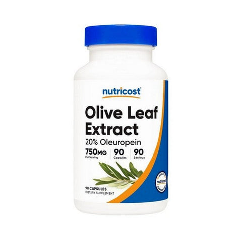 Nutricost, Olive Leaf Extract, 750 Mg, 90 Caps Nutricost