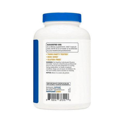 Nutricost, Choline Bitartrate, 650 Mg, 240 Caps Nutricost