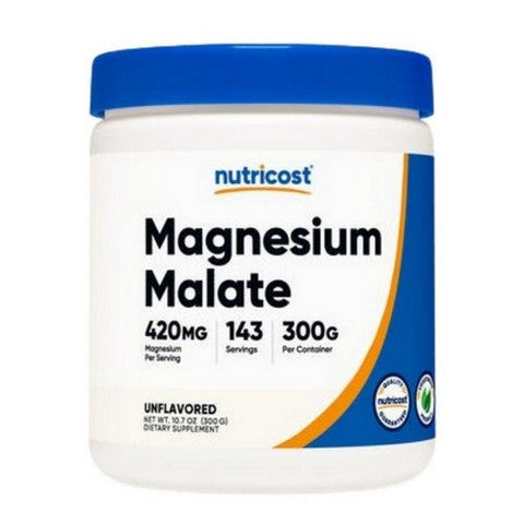 Nutricost, Magnesium Malate Powder, 300 Grams Nutricost