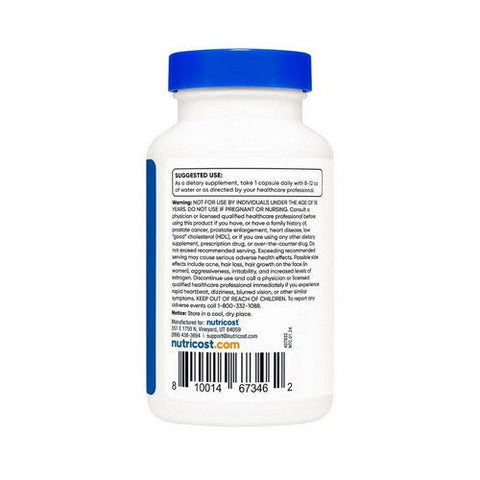 Nutricost, Pregnenolone Capsules, 10 Mg, 120 Count Nutricost