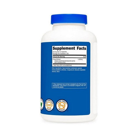 Nutricost, Cissus Quadrangularis Capsules, 1200 Mg, 240 Count Nutricost