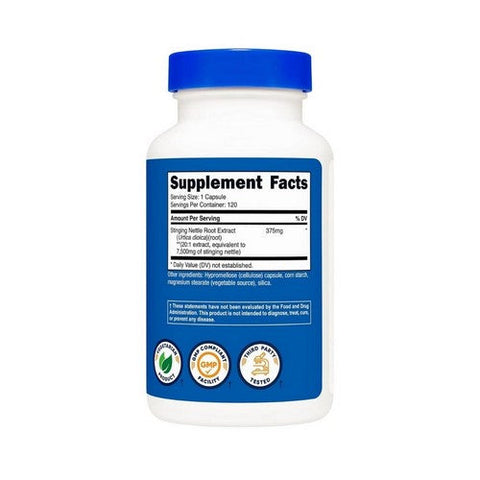 Nutricost, Stinging Nettle Root Extract, 7500 Mg, 120 Caps