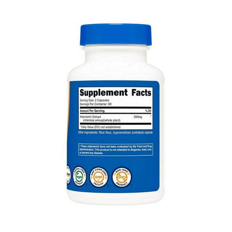 Nutricost, Artemisinin, 200 Mg, 120 Caps