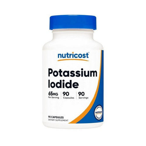 Nutricost, Potassium Iodide, 65 Mg, 90 Caps Nutricost