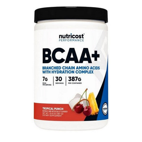 Nutricost, BCAA + Hydration Powder Tropical, 30 Serving Nutricost