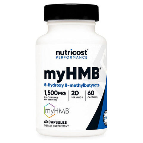 Nutricost, MyHMB Capsules, 1500 Mg, 60 Count Nutricost