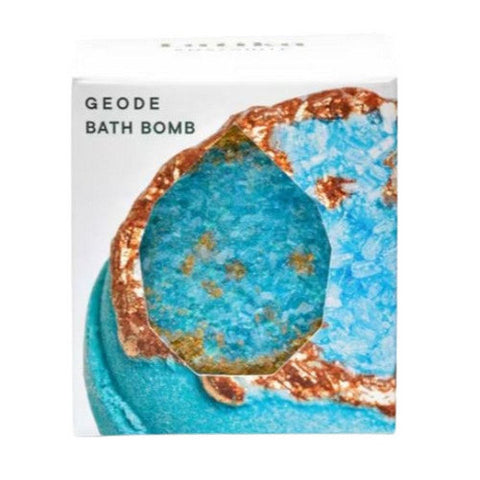 Latika Soap, Geode Bath Bomb Amazonite, 1 Count Latika Soap