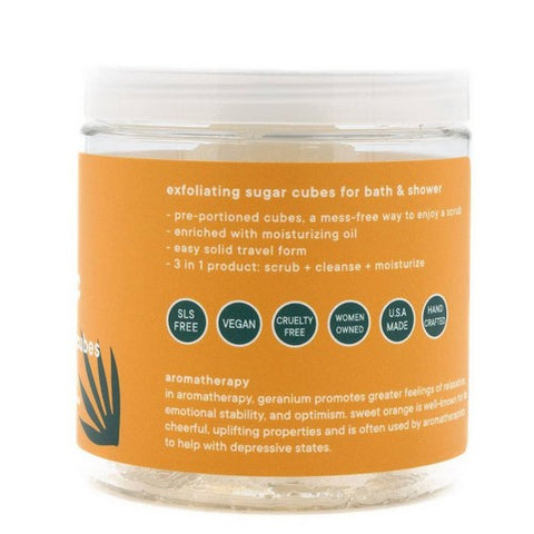 Latika Soap, Sugar Scrub Cubes Vitamin C, 10 Count Latika Soap