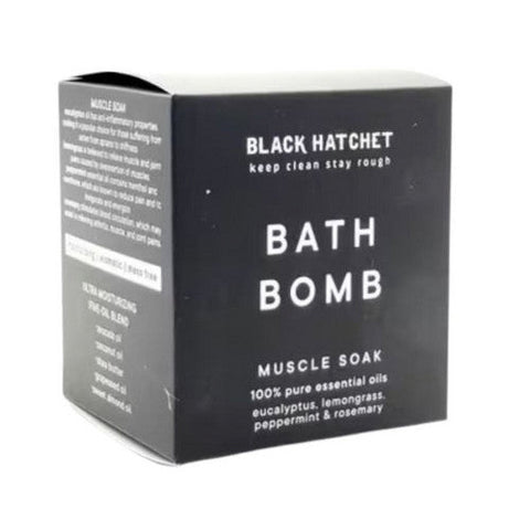 Latika Soap, Black Hatchet Bath Bomb, 1 Count Latika Soap