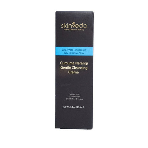 Skinveda, Curcuma Narangi Gentle Cleansing Cream, 3.4 Oz Skinveda
