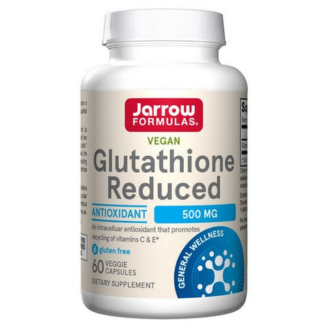 Jarrow Formulas, Glutathione Reduced, 500 mg, 60 Caps Jarrow Formulas