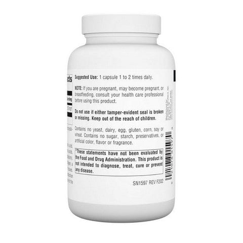 Source Naturals, L-Lysine, 500 MG, 100 Caps Source Naturals