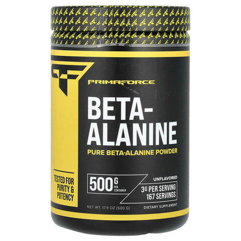 Primaforce, Beta-Alanine Powder Unflavored, 500 Grams Primaforce