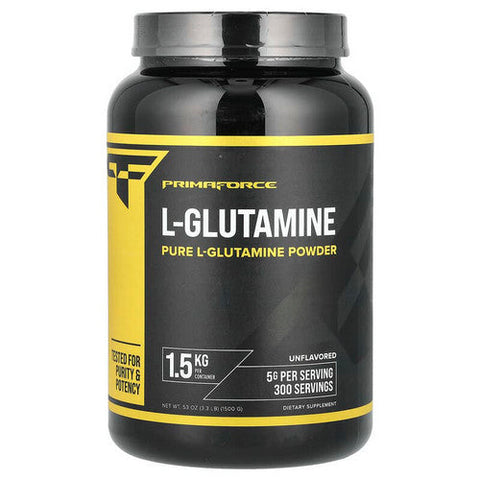 Primaforce, L-Glutamine Powder Unflavored, 1.5 Kgs Primaforce