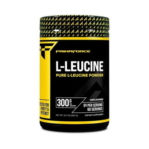 Primaforce, L-Leucine Powder Unflavored, 300 Grams
