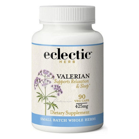 Eclectic Herb, Valerian, 425 Mg, 90 Caps Eclectic Herb