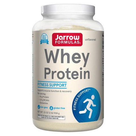 Jarrow Formulas, Whey Protein All Natural, 32 oz, 908 mg, (2 lbs) Jarrow Formulas